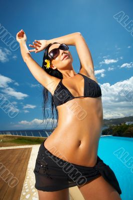 Black Bikini Girl