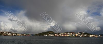 view of Kristiansund Norway