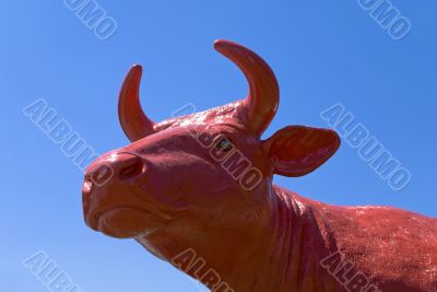 Red cow