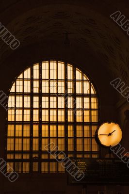 Train station & window