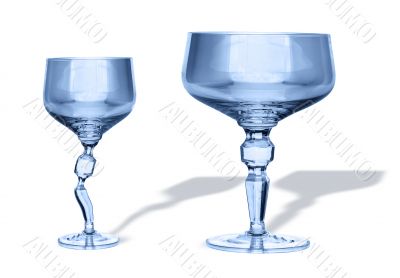 glasses isolated on white baclkground