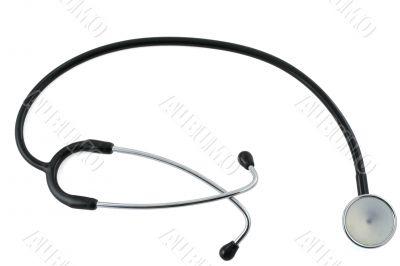 stethoscope isolated on white #2