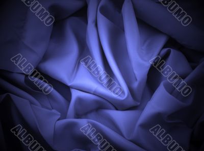 blue satin with spotlight