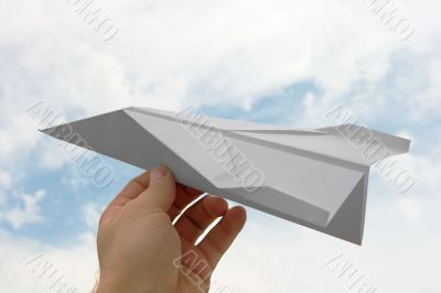 Paper airplane
