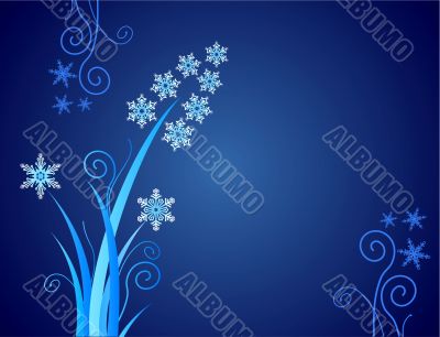 snowflakes flower / christmas ornament