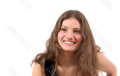 Happy smiling teenager