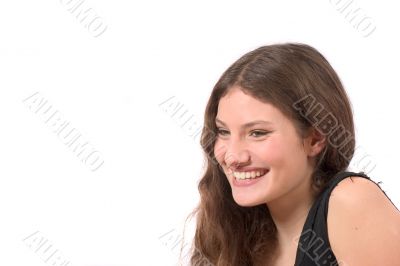 Happy smiling teenager