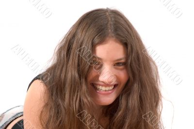 Pretty teenager