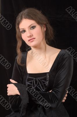 Gothic teenager