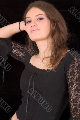 Pretty pose