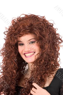 Redhead with lovely smile