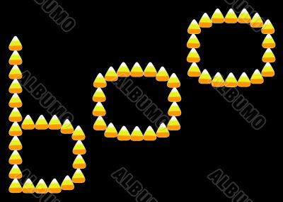 Candy Corn Boo