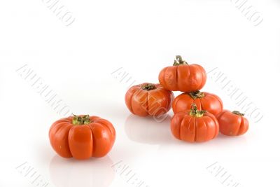 Orange pumpkins