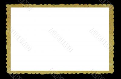 rough vintage photo frame