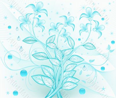 Abstract vector background - vector