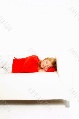 Women on couch