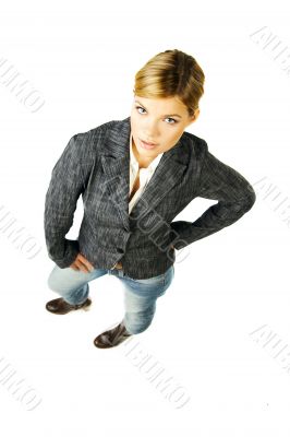 Businesswoman from Top