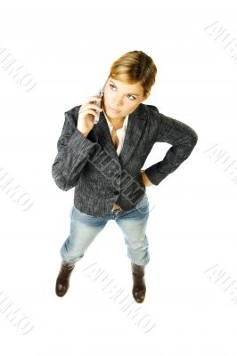 Businesswoman from Top