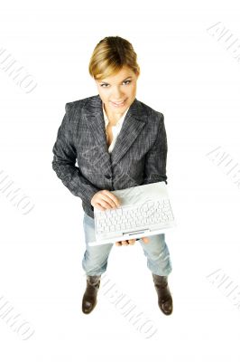 Businesswoman from Top