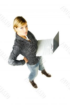 Businesswoman from Top