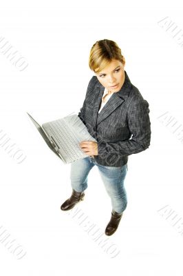 Businesswoman from Top