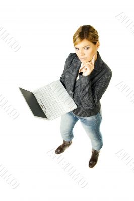 Businesswoman from Top