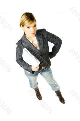 Businesswoman from Top