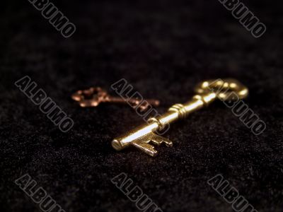 Two Keys on Black Velvet