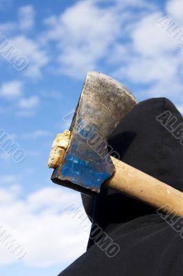 man with the axe