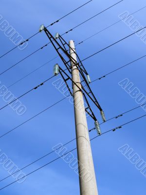 Power line tower