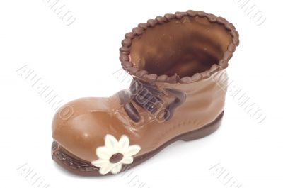 chocolate shoe