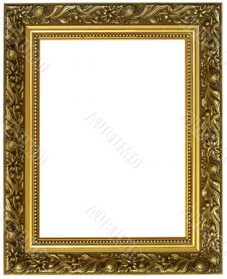 horizontal golden frame