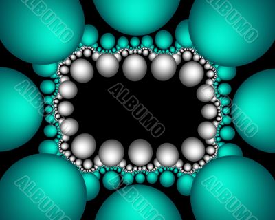 Spring bubble frame