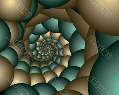 Spheric spiral