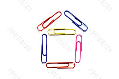 Paper Clips House