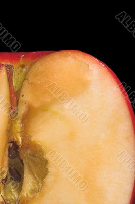 Sliced Red Apple