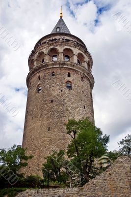 The Galata Tower, Istanbul , Turkey