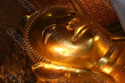 Golden Reclining Buddha