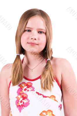 Pretty blond girl