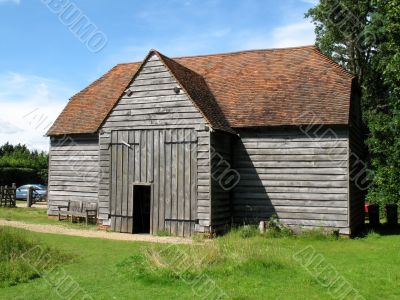 Wooden barn