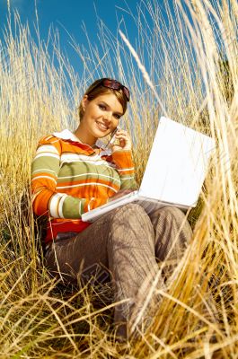 Business Woman Outdoor