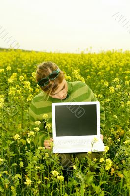 Business Woman Outdoor