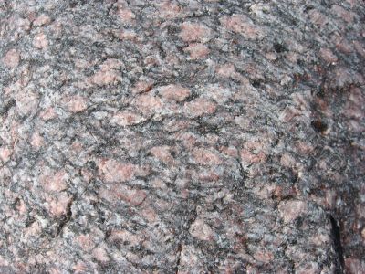 the texture of the stone