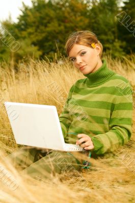 Woman Mountains Outdoors