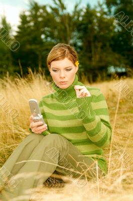 Woman Mountains Outdoors