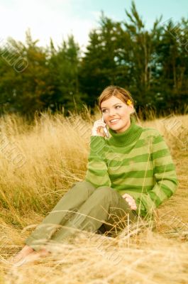 Woman Mountains Outdoors