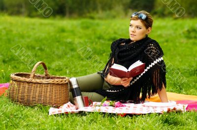 Woman on Picnic