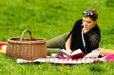 Woman on Picnic