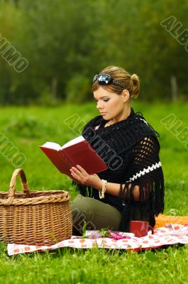 Woman on Picnic