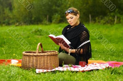 Woman on Picnic